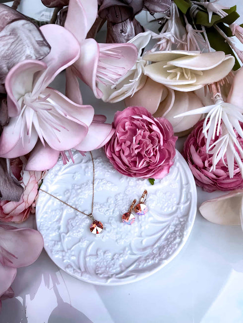 Necklace "Shining circle"